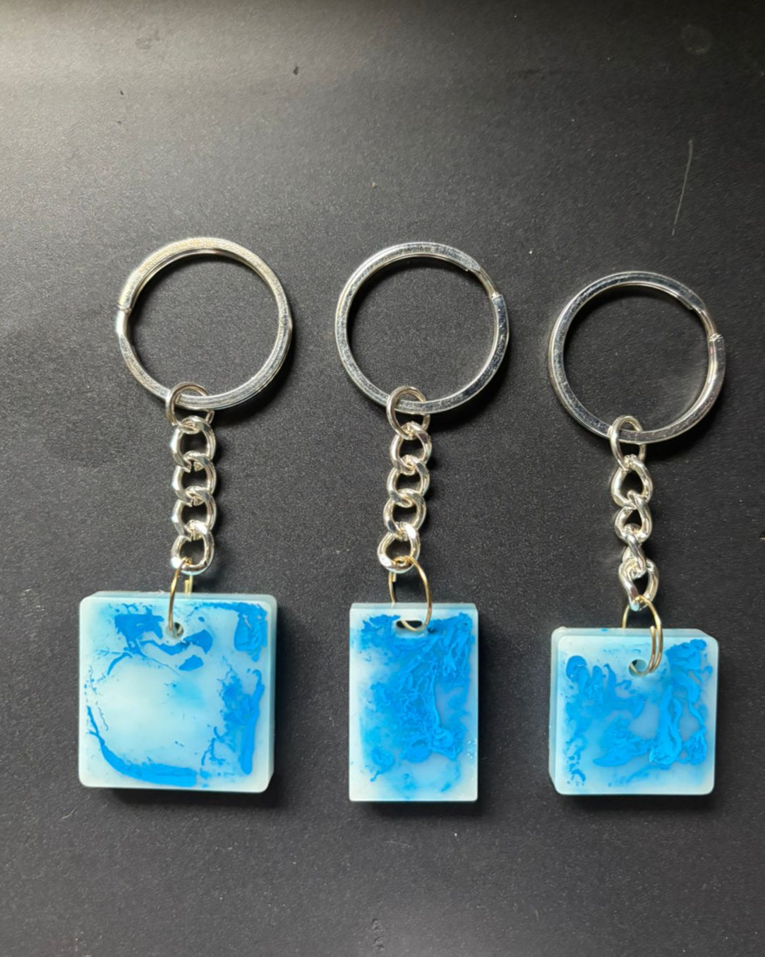 Resin Key Chain Set of 3